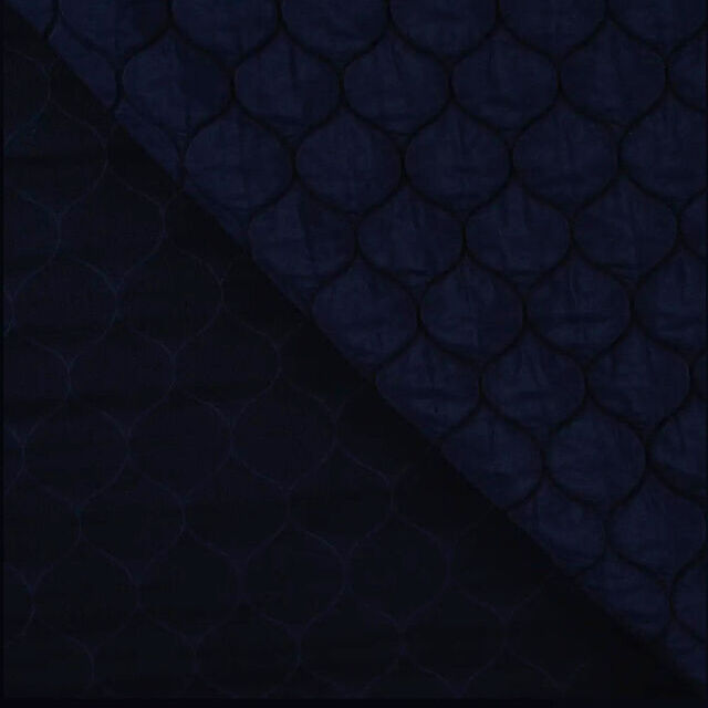 Remnant - Quilted - Coco Stretch - Navy (1.2m)