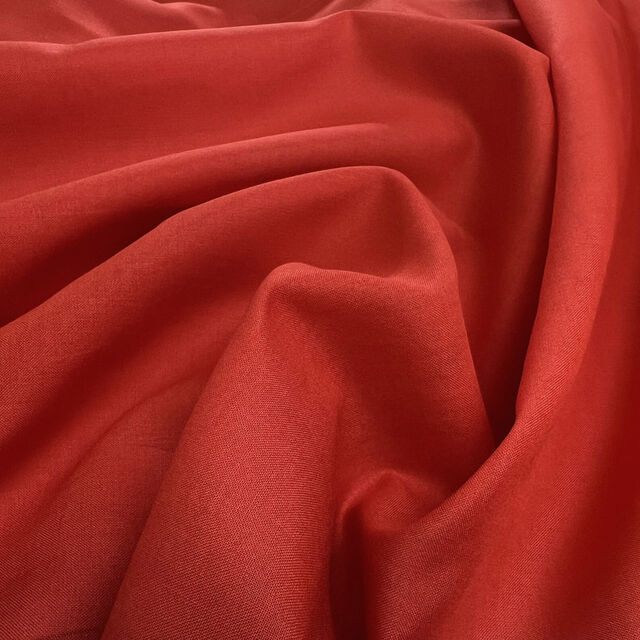 Red Cotton Voile