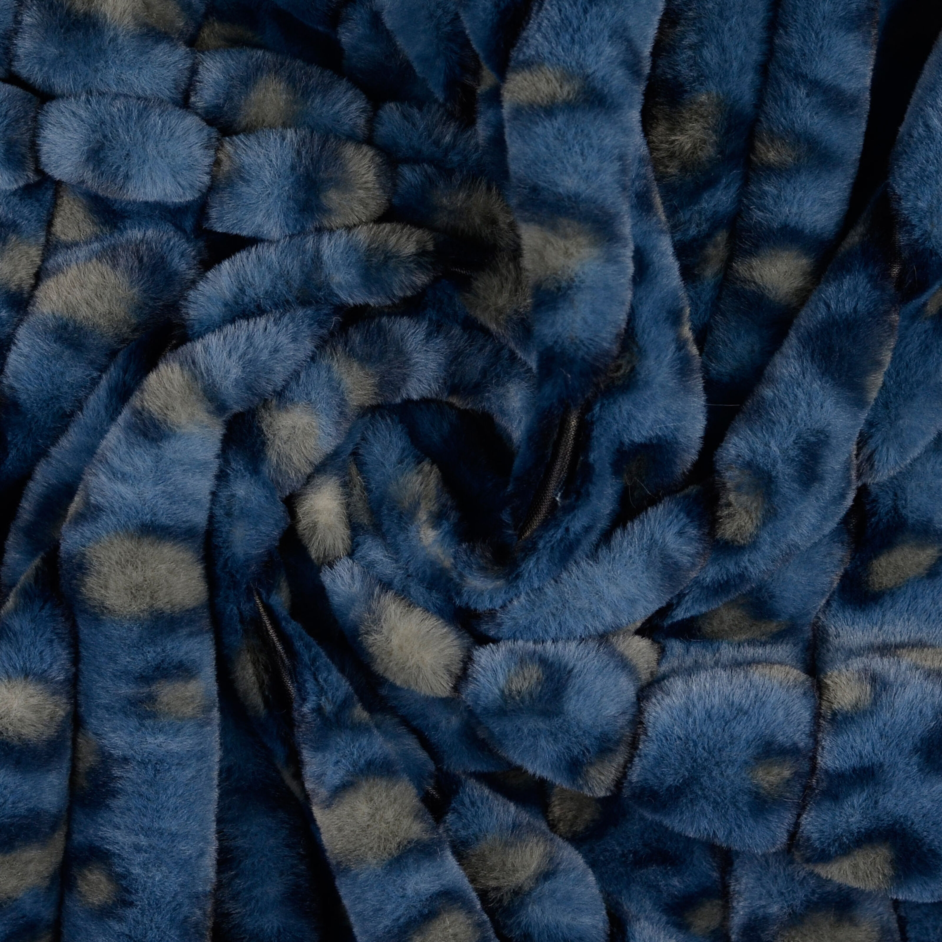 Leopard print faux best sale fur fabric