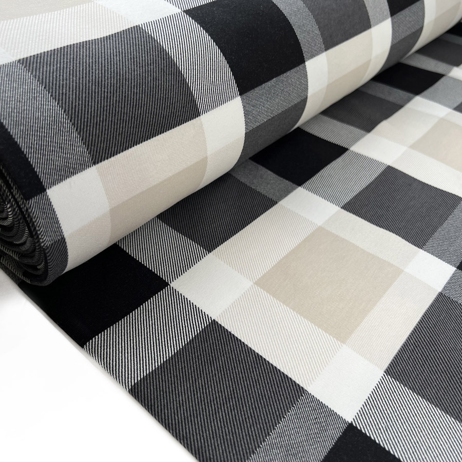 Tartan cotton french terry pullover sales