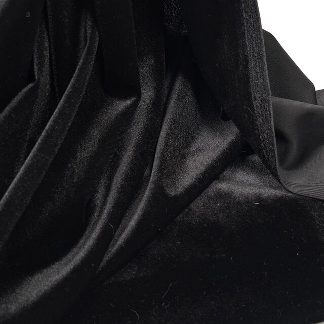 Roxy Stretch Velvet - Black