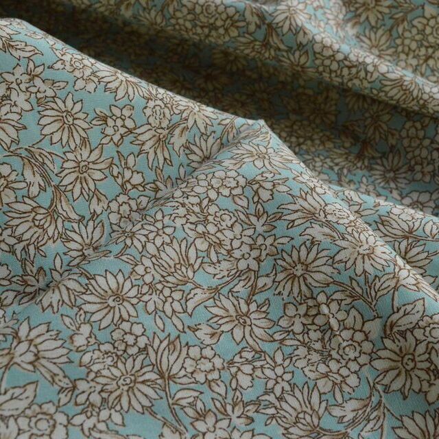 Poplin Print - Tatum Duck Egg Blue