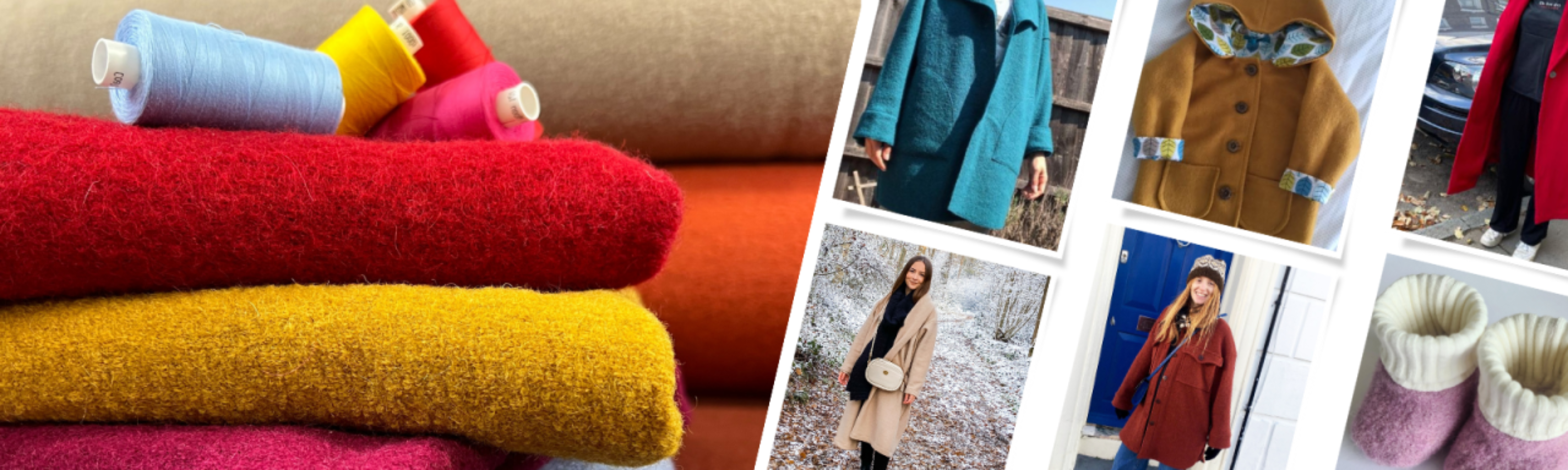 Elegant Warmth: A Guide to Boiled Wool Fabric