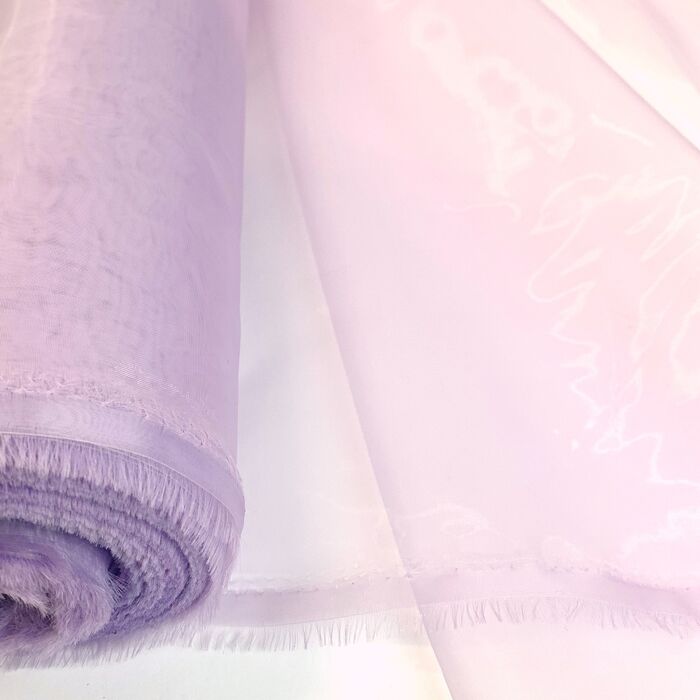 Organza - Lilac - Cover Up Fabric - Roll