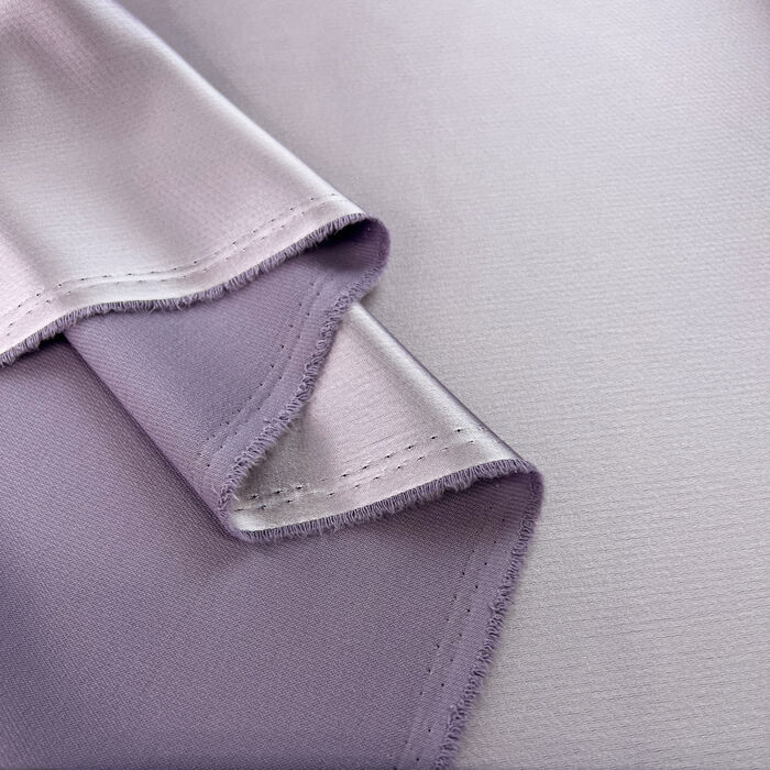 Polyester_Satin_Back_Crepe_Dress_Fabric_Liquid_Lavender_Fold