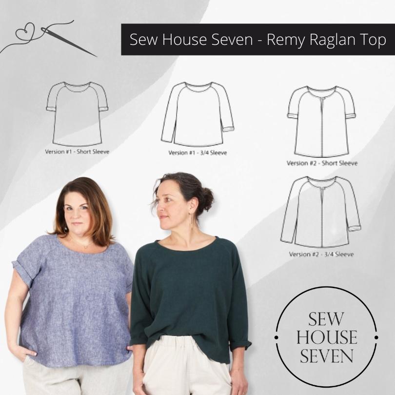 Sew House Seven - Remy Raglan Top