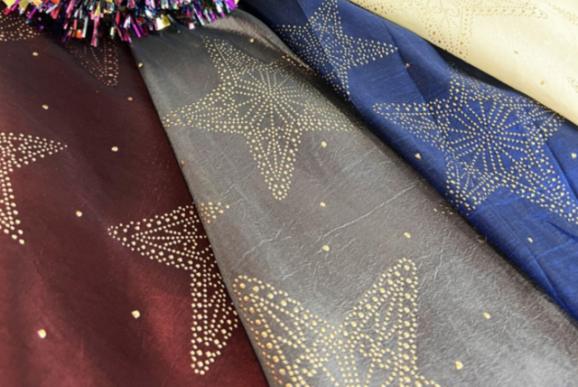 Christmas Taffeta Fabric