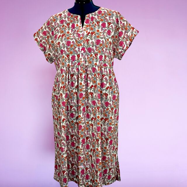 Megan Nielsen - Protea Capsule Wardrobe Set (Sizes 0-20) / Customer Make by Ann - Pima Cotton Lawn - Lottie - Megan Nielsen Protea Capsule Wardrobe Dress - March 2023