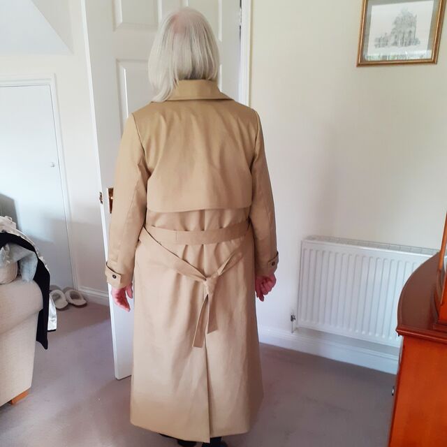 Carlyle - Stone / Customer Make by Julie - Carlyle Fabric - Named Clothing Isla Trench Coat - March 2023
