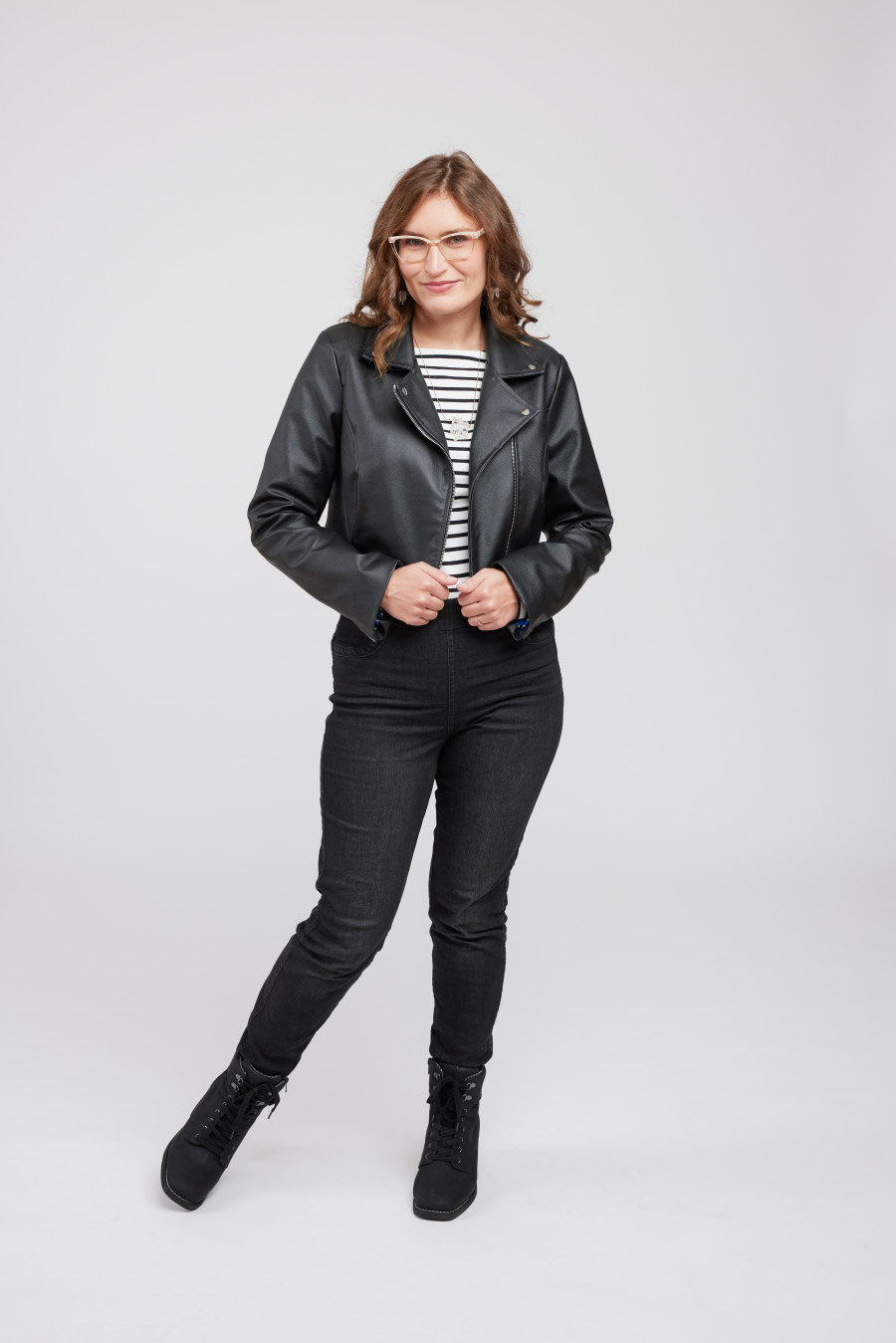 Canton Moto Jacket Paper Pattern Cashmerette Sizes 0 16