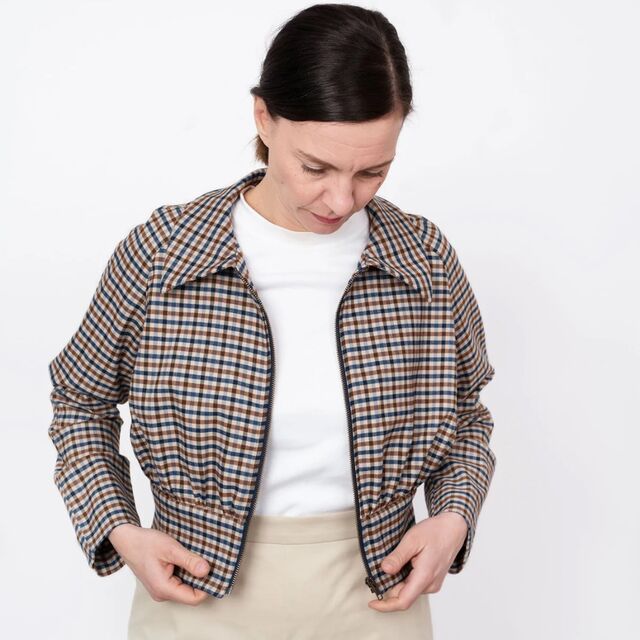 The Assembly Line - Cropped Jacket Pattern