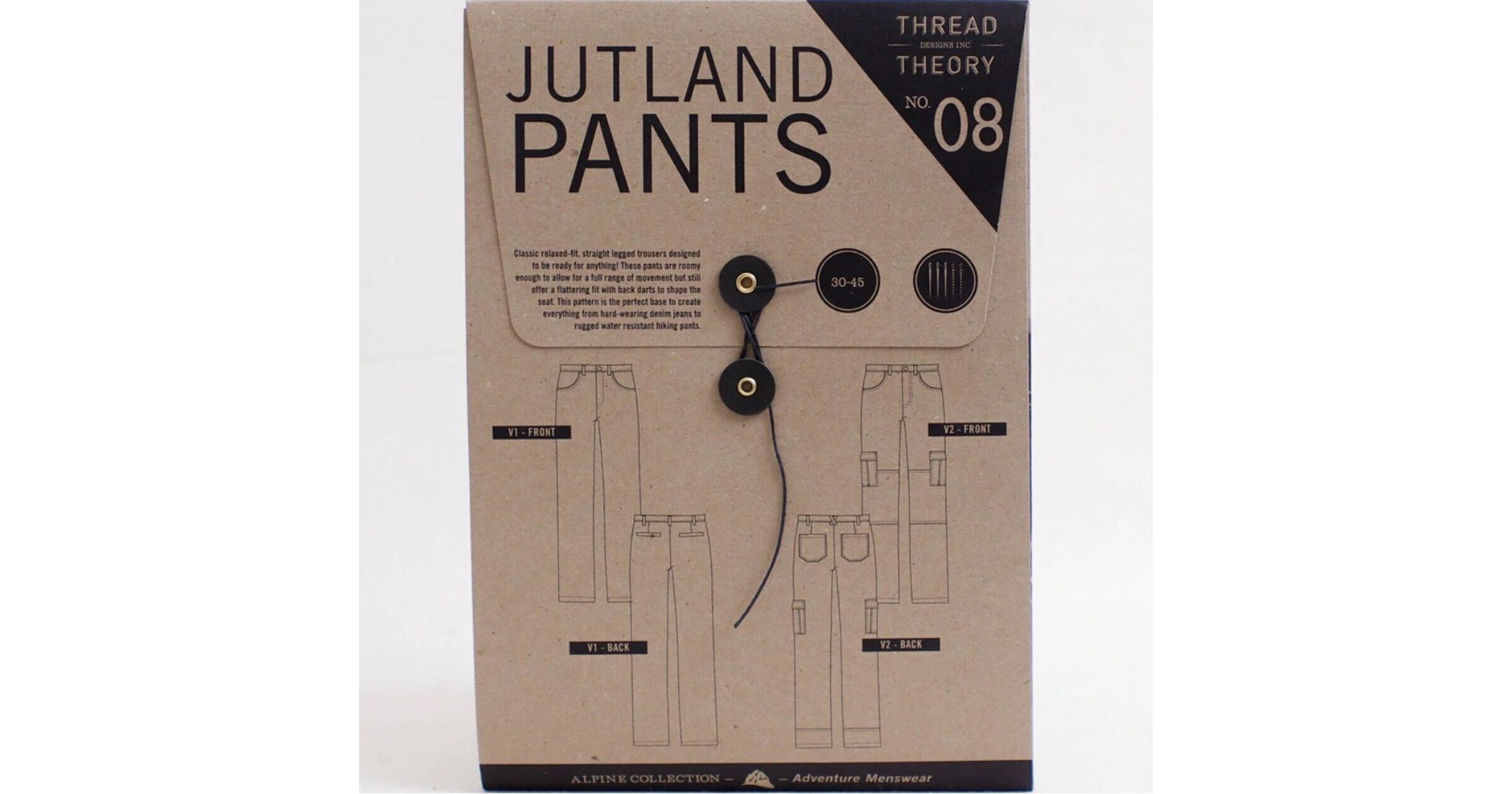 Men's Jutland Pants Paper Sewing Pattern By Thread Theory
