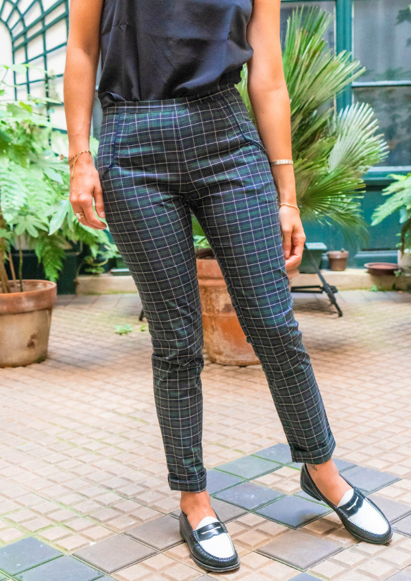 Loulou Cigarette Trouser, Paper Sewing Pattern