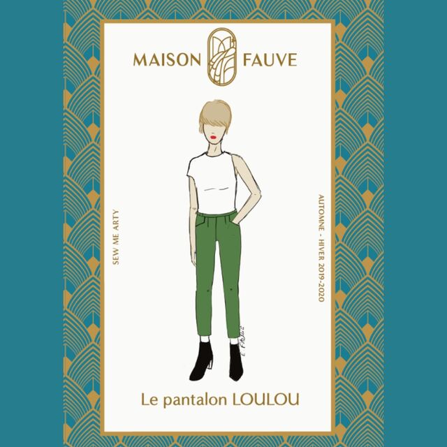 Maison Fauve - Loulou Cigarette Trousers Pattern