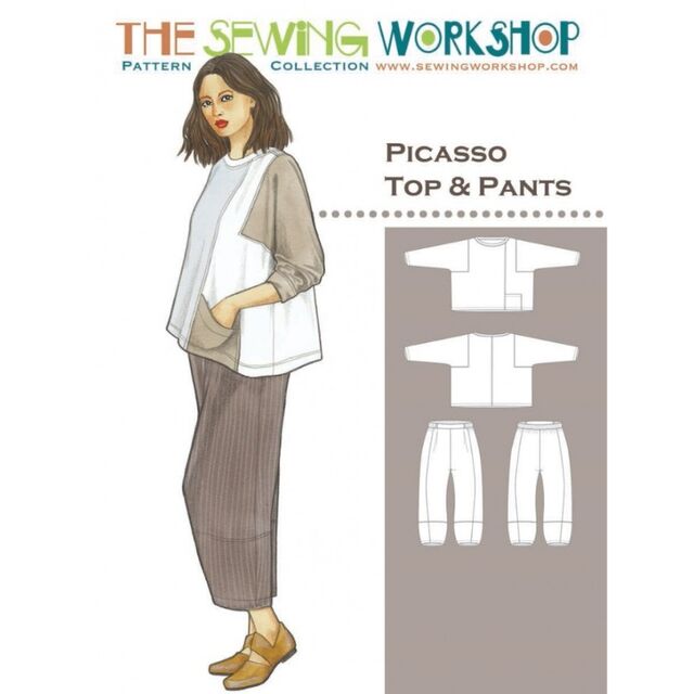 The Sewing Workshop - Picasso Top & Pants Pattern