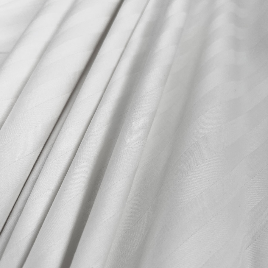 White 3m Wide Decor Fabric  Egyptian Cotton - Luxury Sheeting