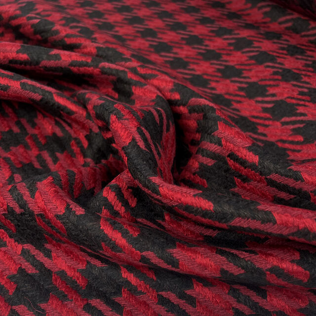 Red tweed fabric new arrivals