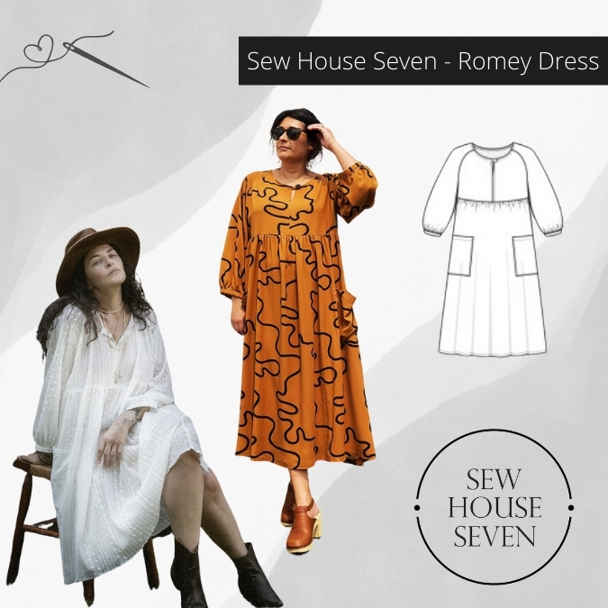Sew House Seven - Romey Gathered Dress
