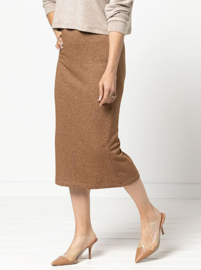 Yoyo Knit Skirt Paper Sewing Pattern Style Arc UK 4 16