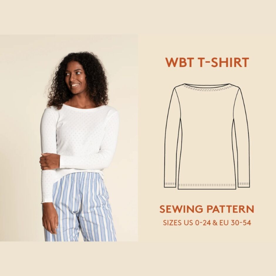 Wardrobe Builder TShirt Sewing Pattern Wardrobe by Me