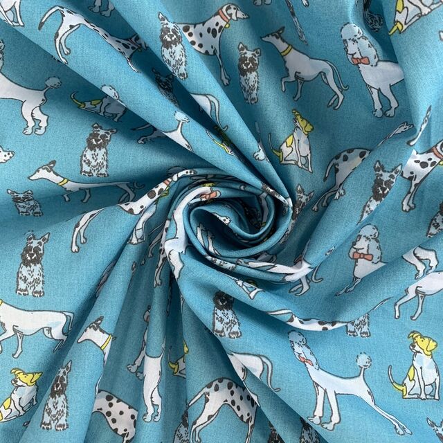Put The Kettle On - Dogs - Turquoise