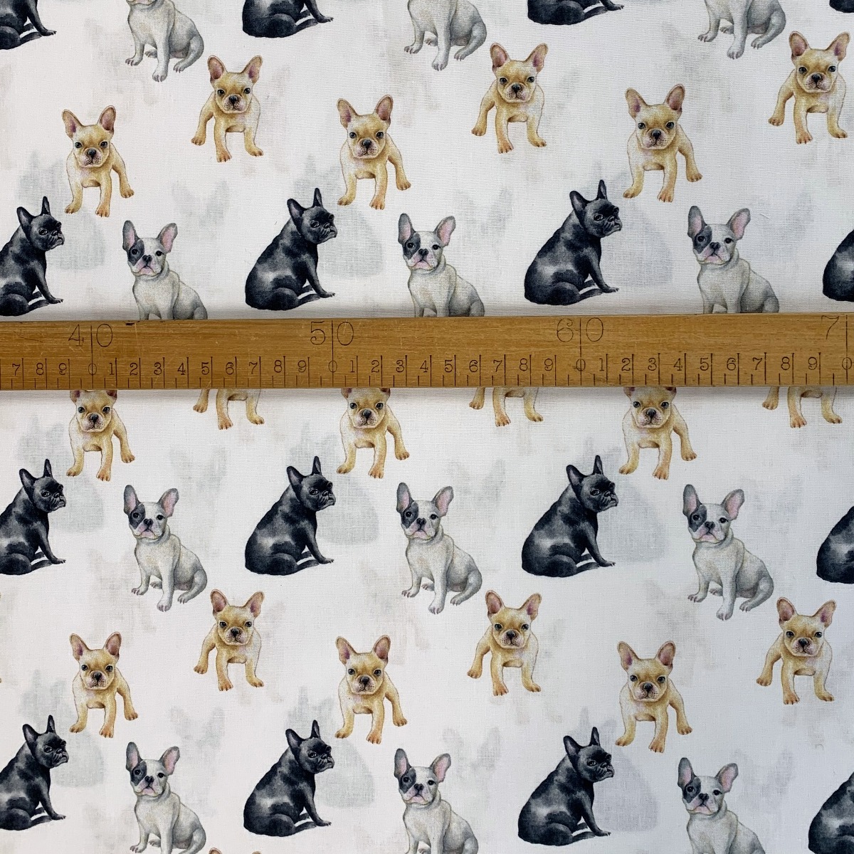 French bulldog deals fabric joann
