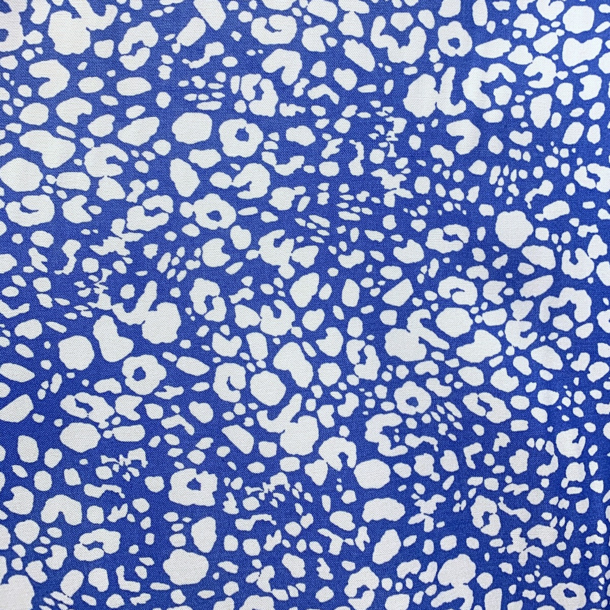 Lightweight Viscose Rayon Fabric | Artist's Dress - Blue Abstract