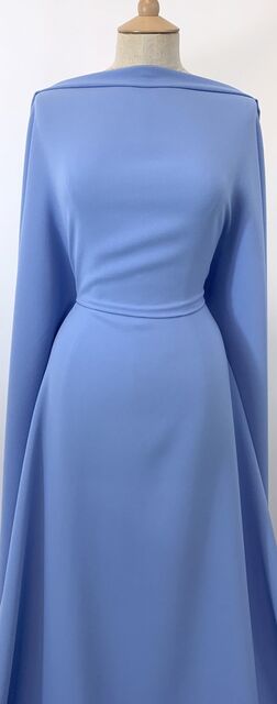 Triple Crepe - Cornflower Blue