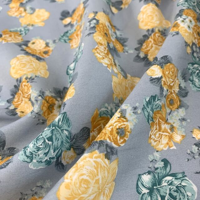 Doodle - Grey & Lemon