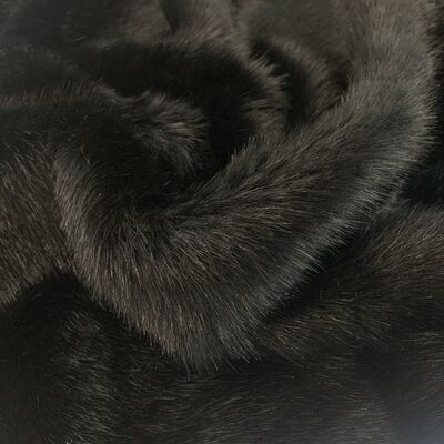 Faux Fur - Black - Fold