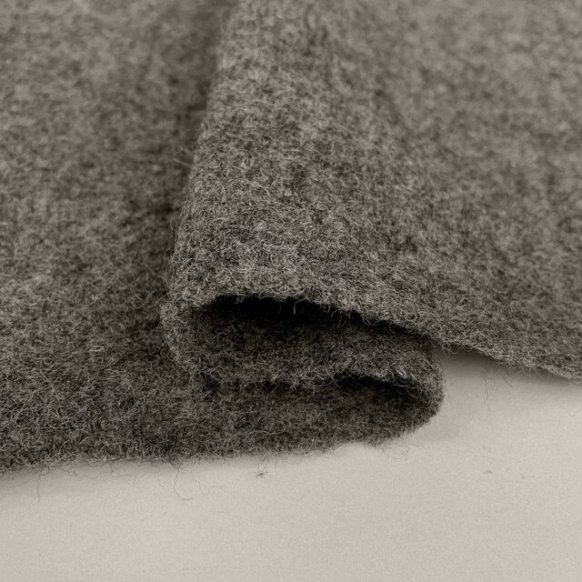 Pure Luxury - Boiled Wool - Metal Grey