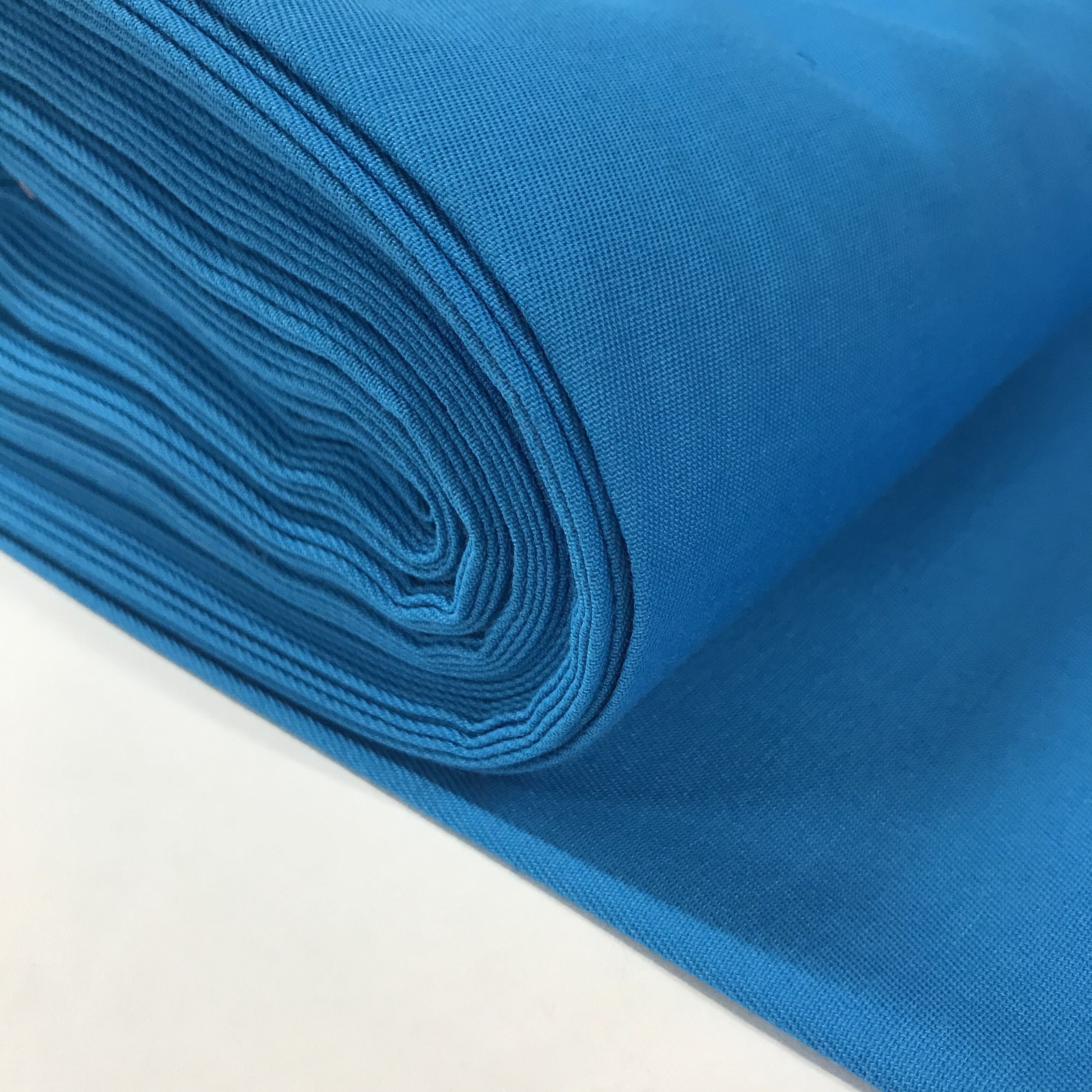Soft Poly/Cotton Twill Work Wear Fabric Scrubs Turquoise