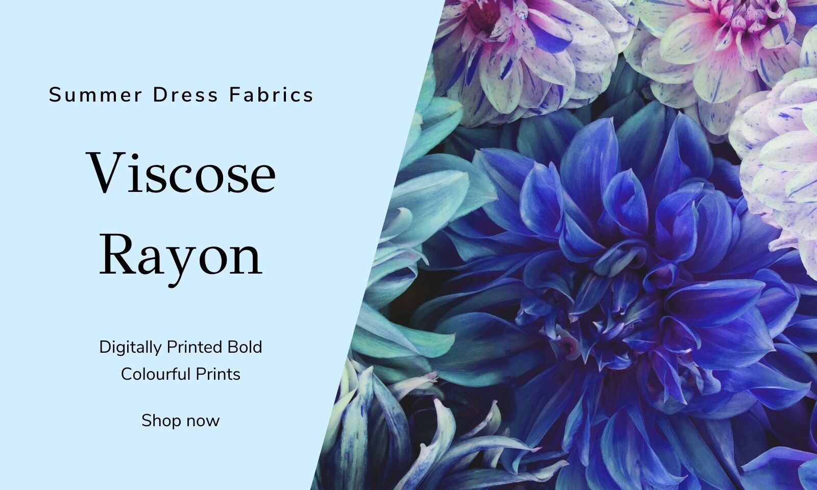 Digital Viscose Challis Dress Fabrics