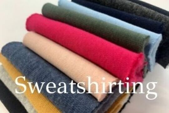 Sweatshirting and Fleece Fabrics Online Croft Mill
