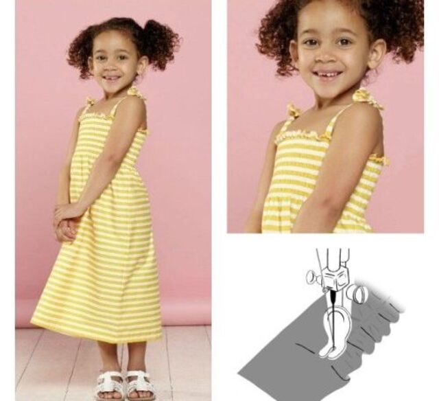 Children's Dress Sewing Pattern
