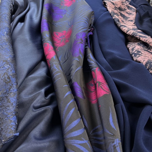 Liquid_navy_and_Smooth_Brocade_Navy_Purple_and_Satin_Midnight_and_moonshine_Triple_Crepe_Navy_jac_Jac_and_smooth_Brocade_navy_Purple_4