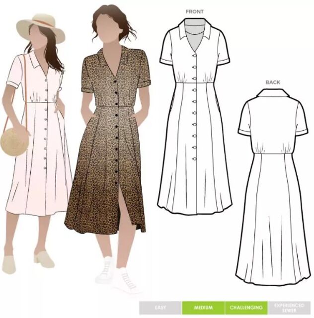 Shirt Dress Pattern 2