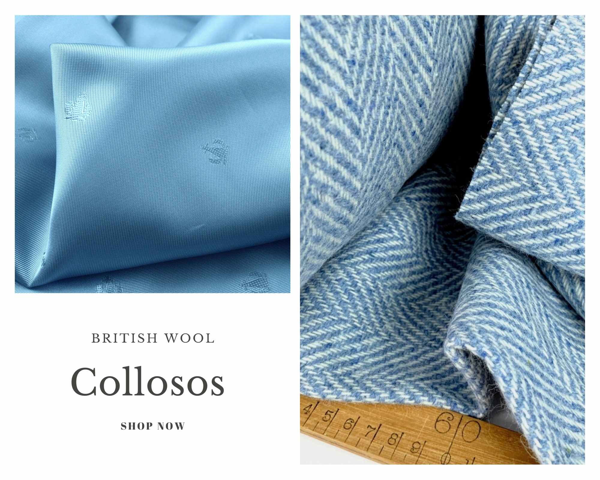 Coating Fabric - Collosos - black and white herringbone
