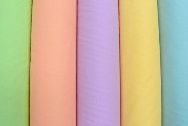 Plain and Printed Polycotton Fabric