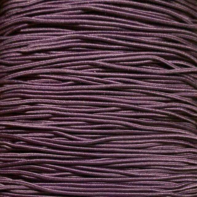 Elastic Round Cord - Purple (1mm)