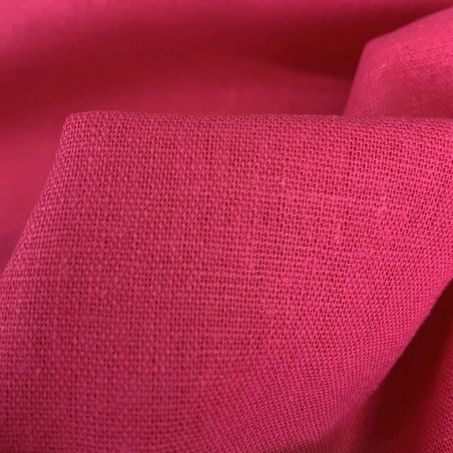 JK - Salso - Hot Pink - Viscose Linen - Fold