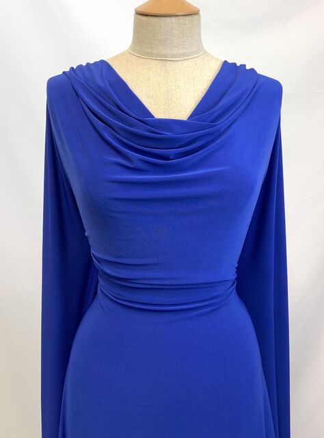 bright royal blue dress
