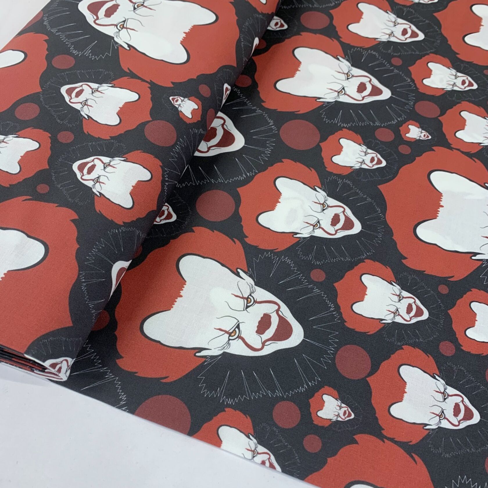 Pennywise The Clown- Craft Cotton - Halloween - Fabric- B