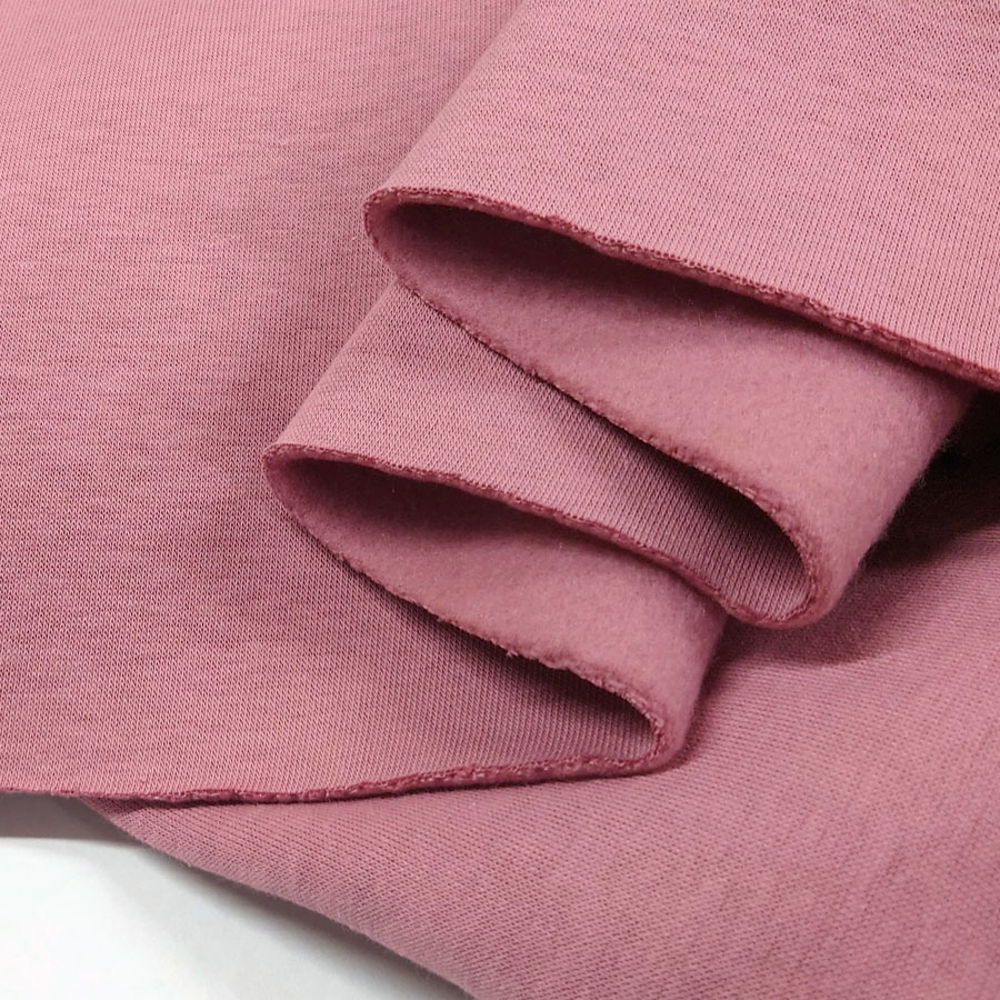 100% Cotton Fleece (Brushed) – Dusty Pink