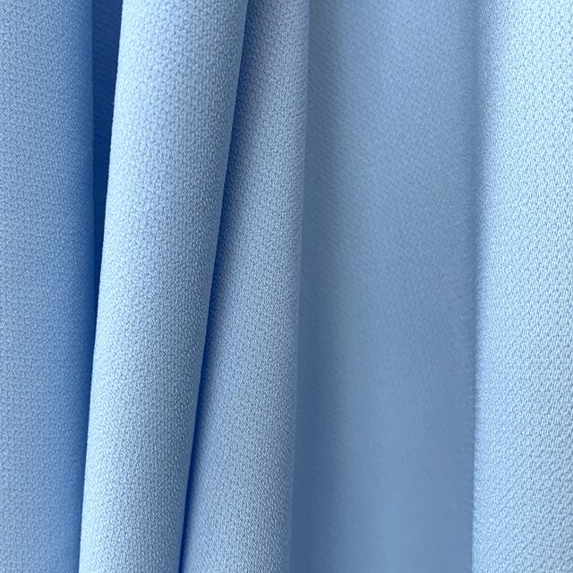 French Crepe – Smooth Baby Blue