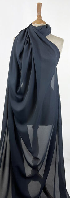 Georgette Dress Fabric - Petrol