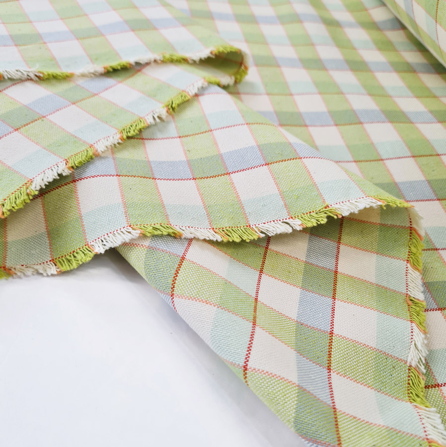 Check cotton dress material shop