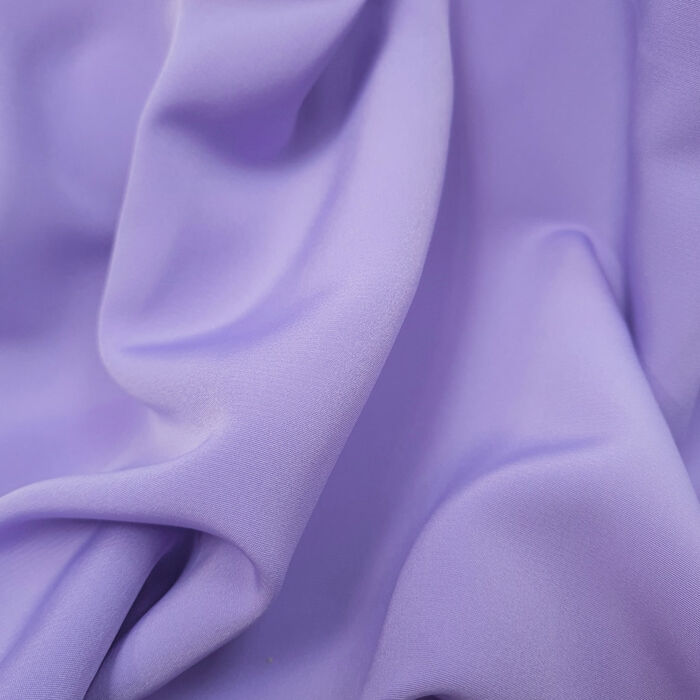 Polyester_Dress_Fabric_Miller_Crepe_Lilac_Floral_Close_Up