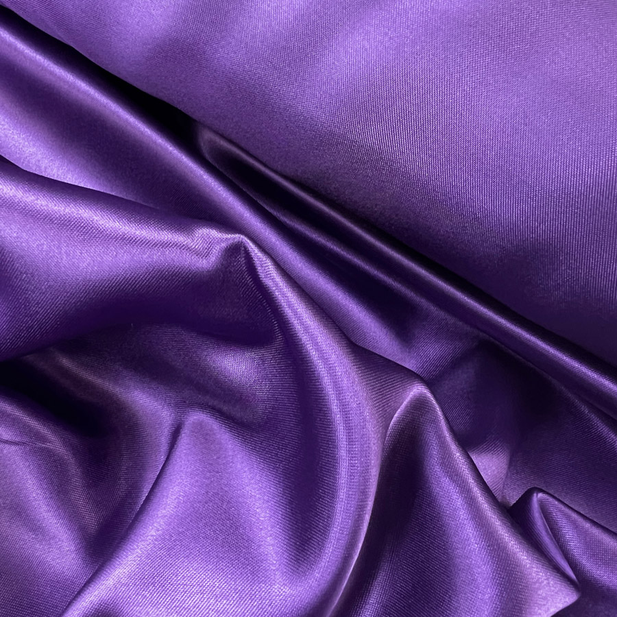 Purple outlet lining fabric