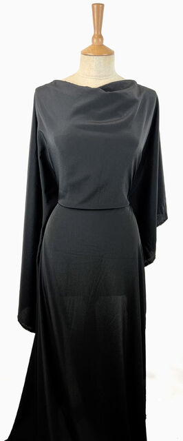 Smooth Crepe De Chine - Black